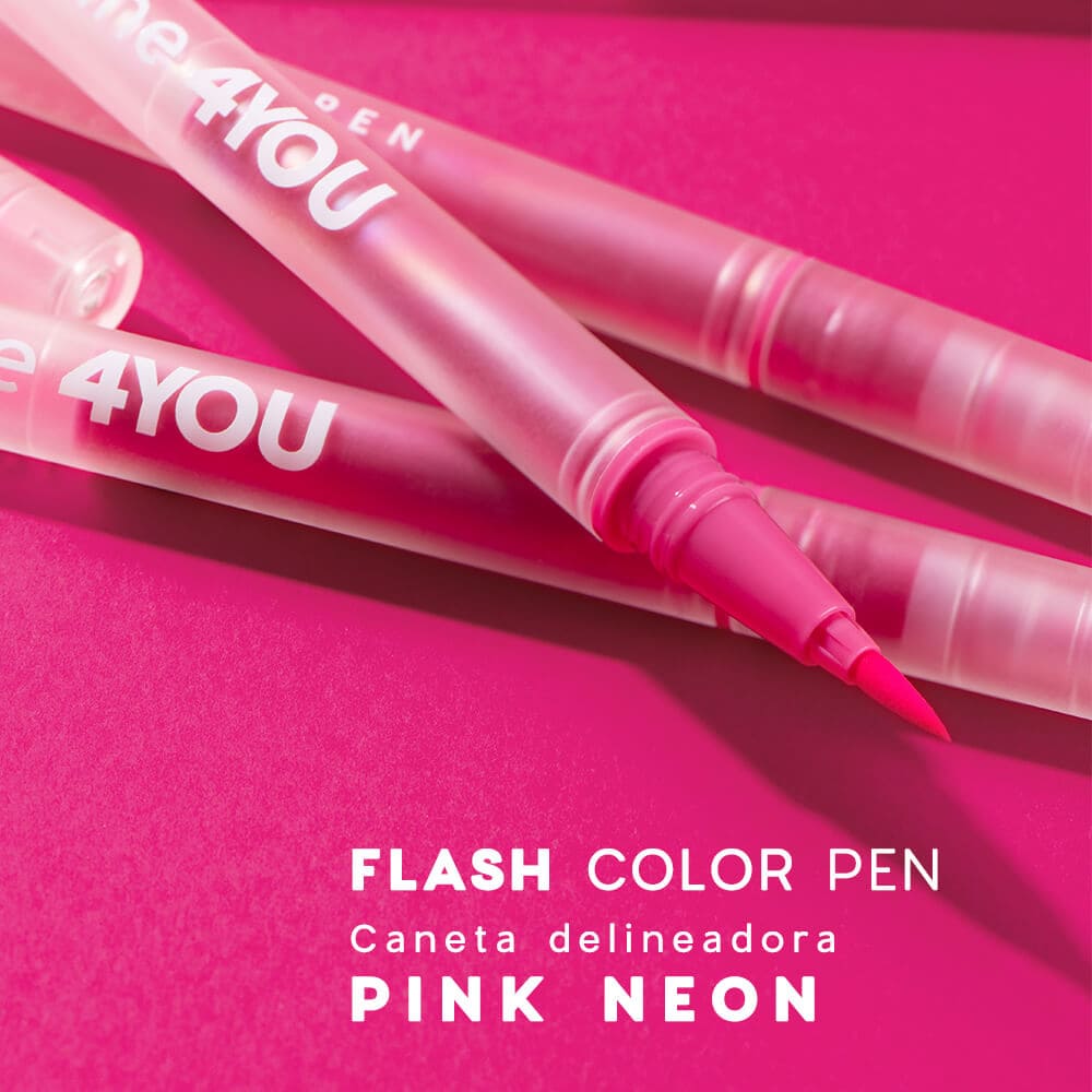 Kit Blush Cremoso Pêssego + Caneta Delineadora Rosa 4you (2 Produtos) - Imagem 6