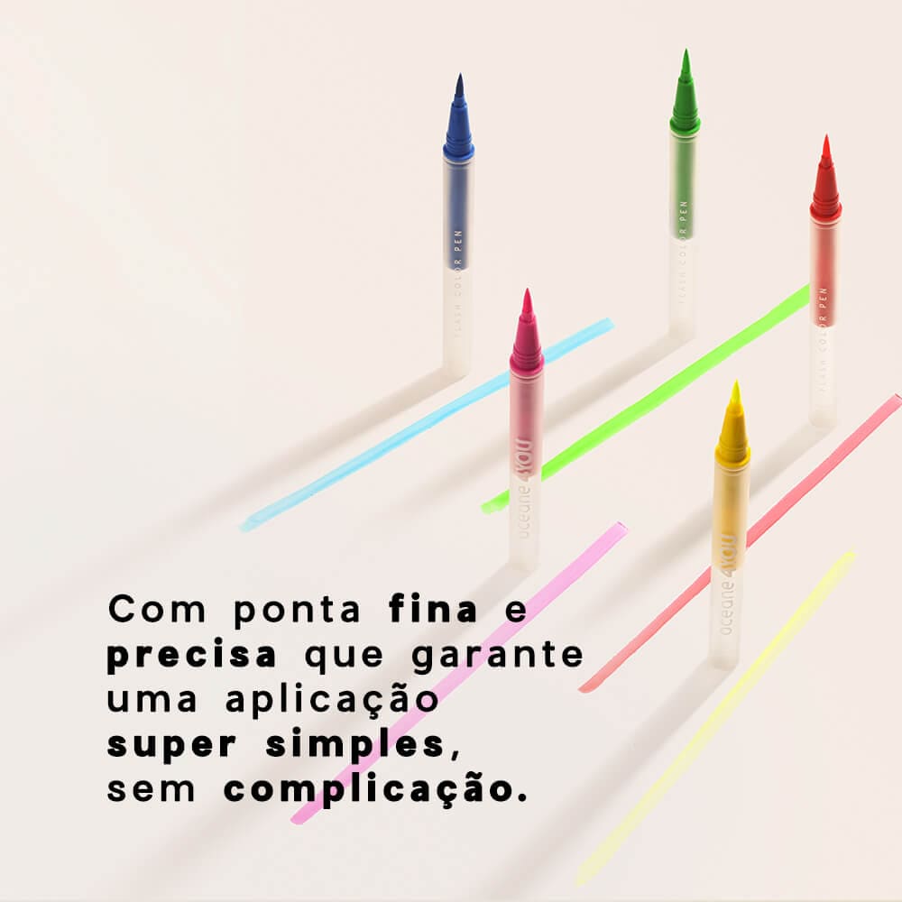 Kit Blush Cremoso Pêssego + Caneta Delineadora Rosa 4you (2 Produtos) - Imagem 7