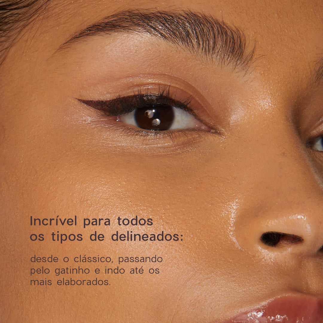 Caneta Delineadora Marrom - Line My Eyes Océane Edition 1,2ml - Imagem 5