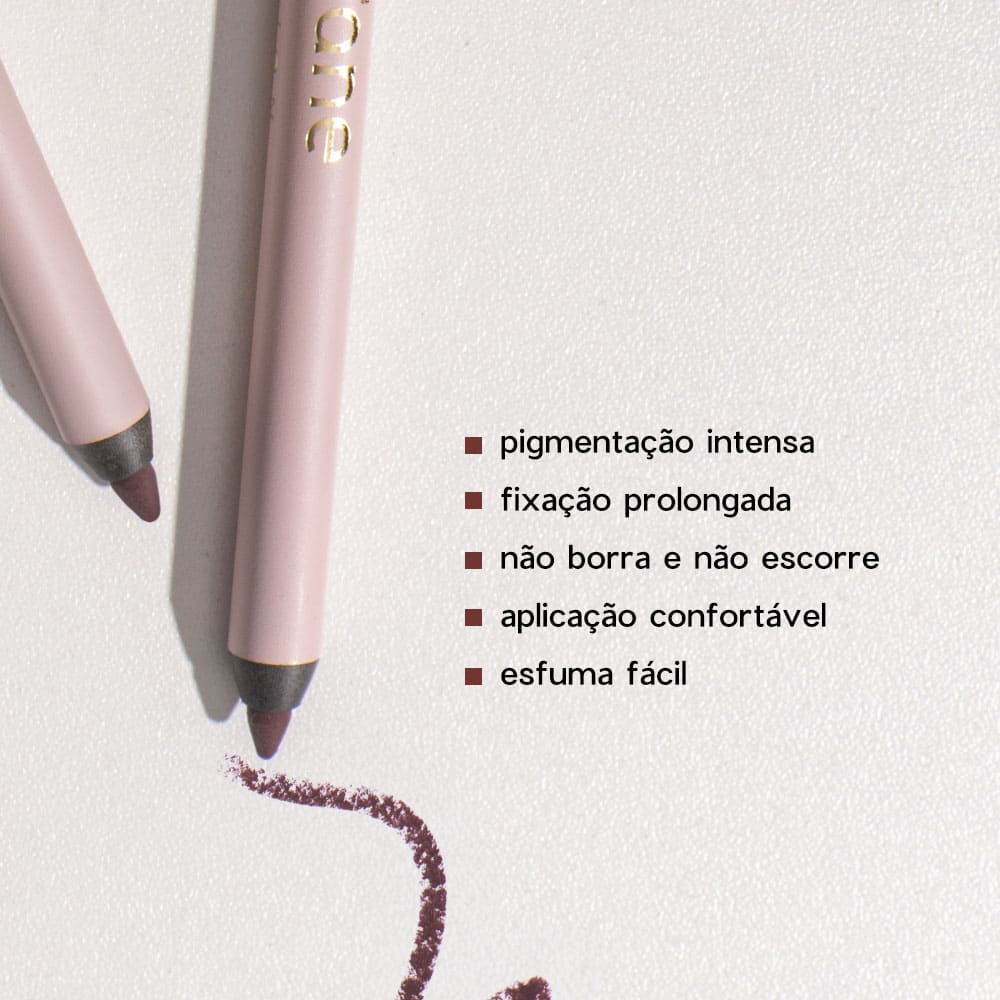 Lápis para Olhos Bordô - Eyeliner Ruby Océane Edition 1,2g - Imagem 3