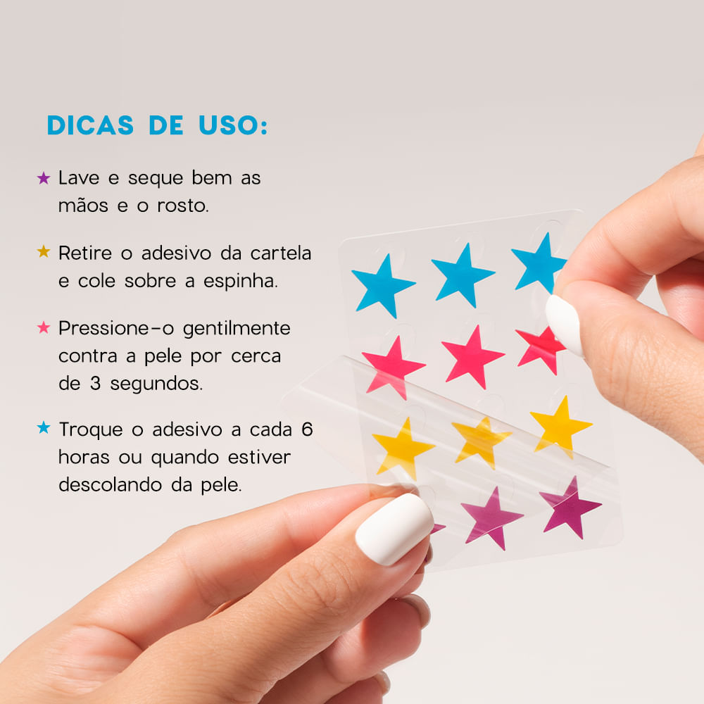 Kit Gel Secativo + Star Acne Patches 4you (2 Produtos) - Imagem 9
