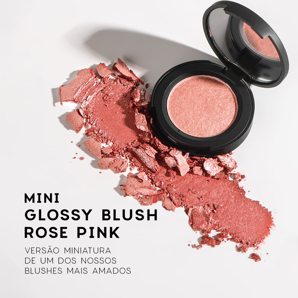 Kit Mini Nécessaire + Mini Brilho Labial + Mini Blush + Bruma Facial Océane (4 Produtos) - Imagem 4