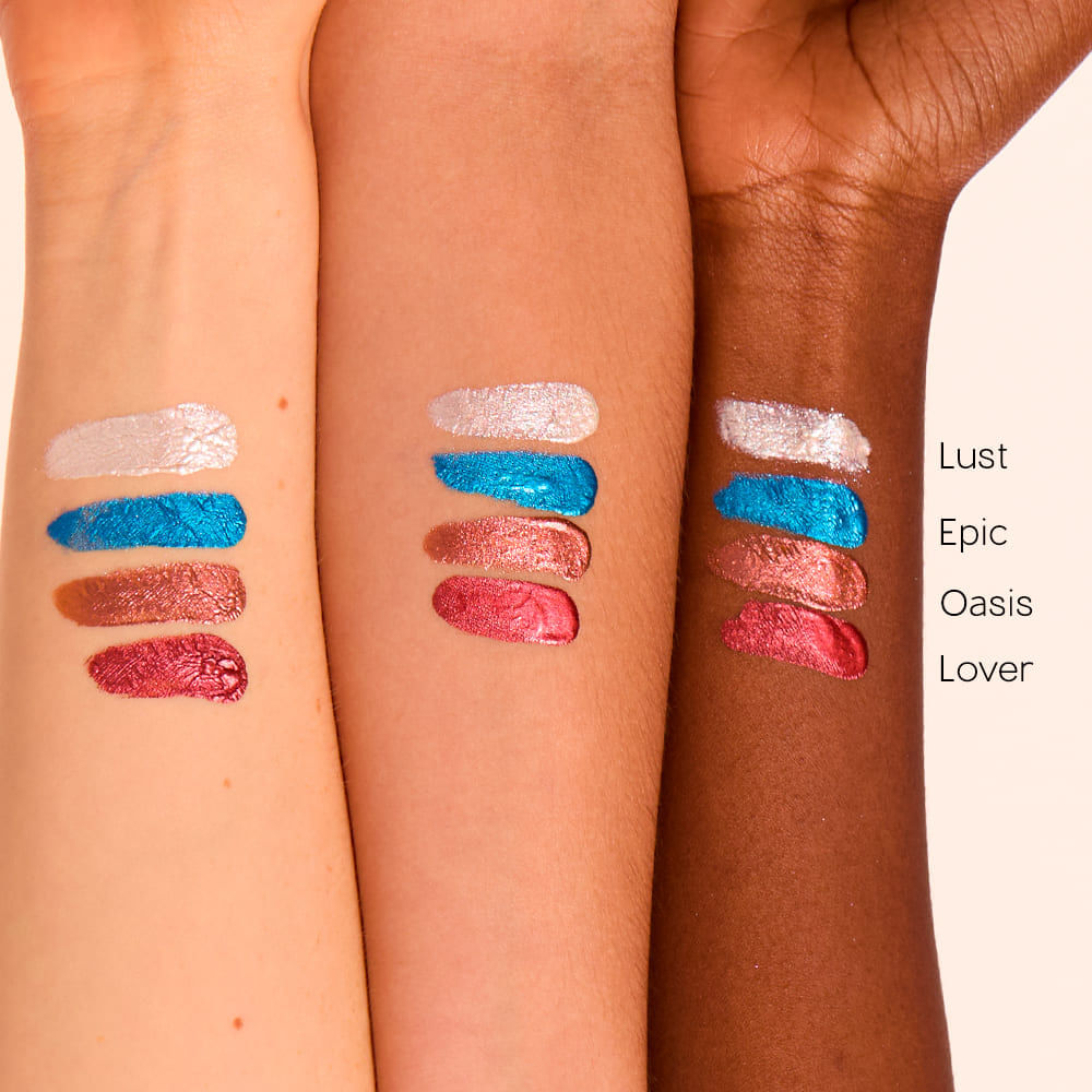 Sombra Líquida Cobre - Liquid Eyeshadow Oasis 4you 2g - Imagem 5