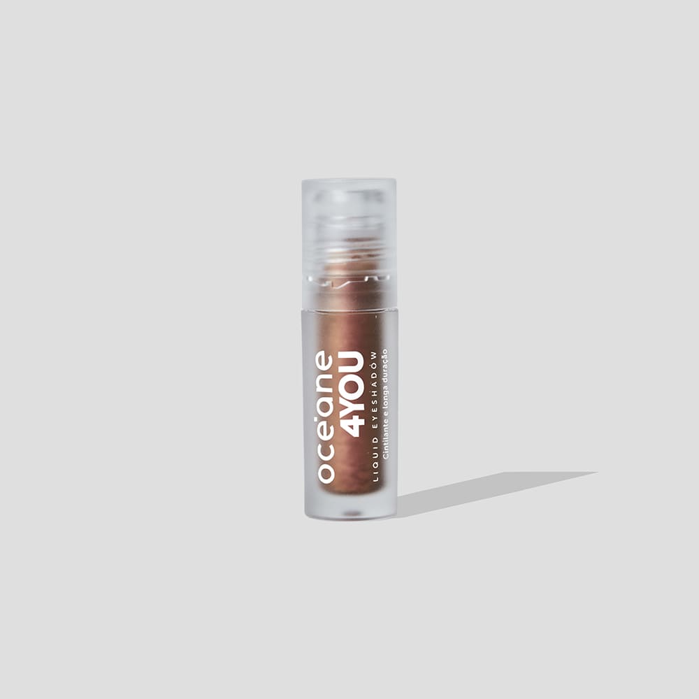 Sombra Líquida Cobre - Liquid Eyeshadow Oasis 4you 2g - Imagem 8