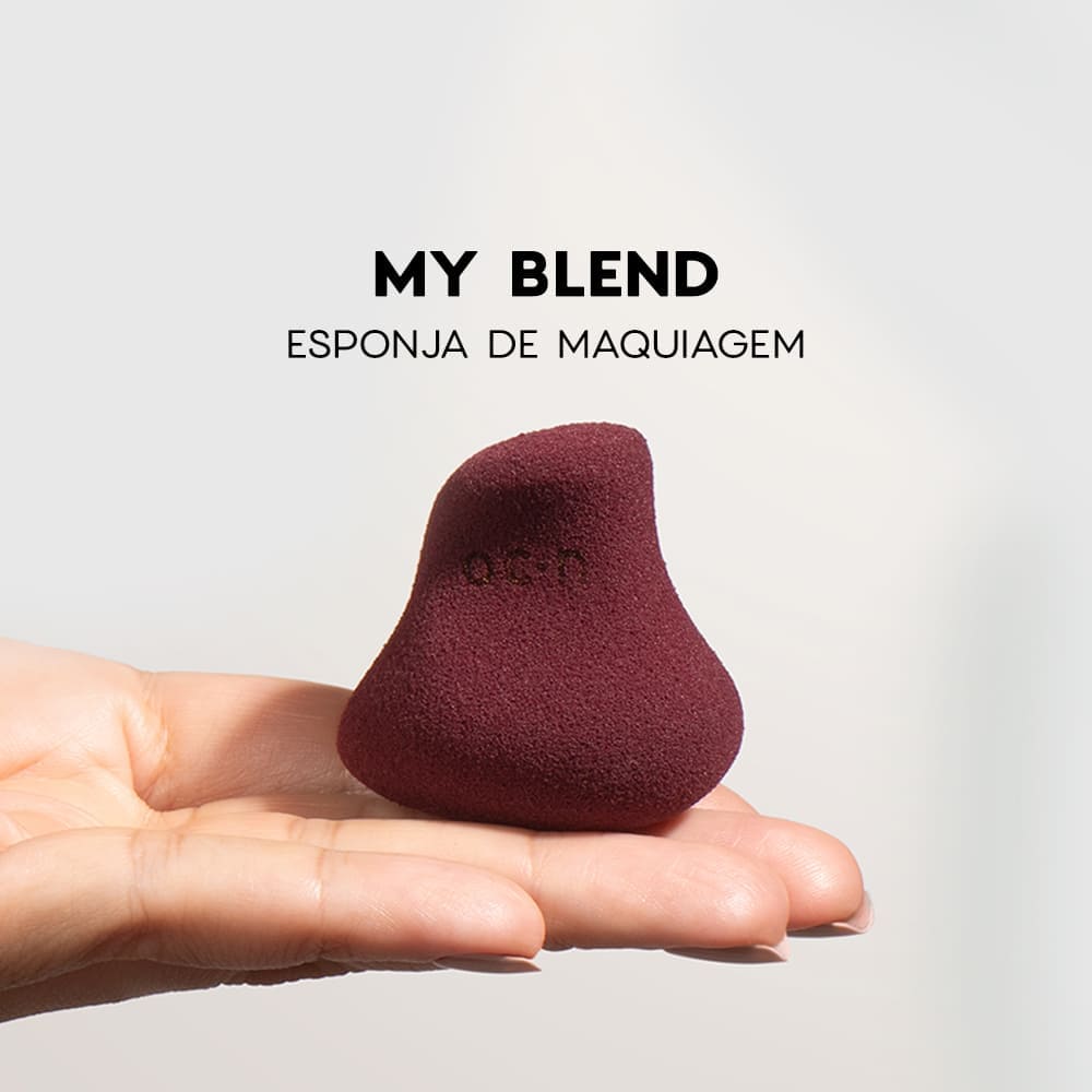 Kit Esponjas de Maquiagem - My Blend Vinho Océane Edition (3 Unidades) - Imagem 2