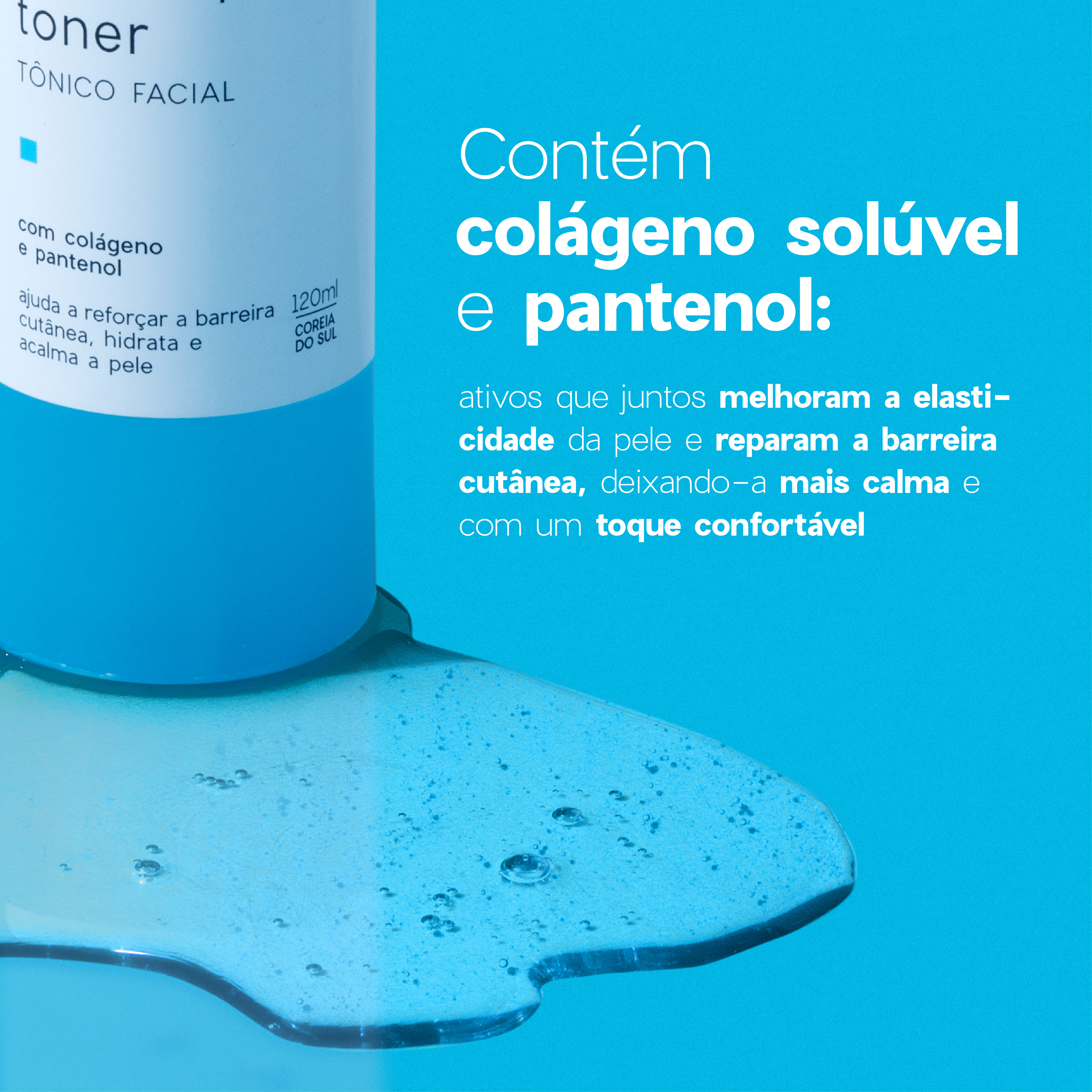 Tônico Facial com Colágeno - Ultra Repair Toner 120ml - Imagem 5