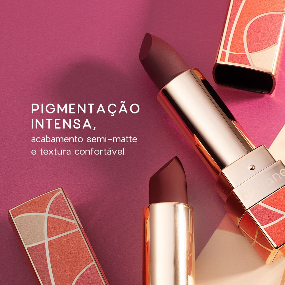 Kit Espelho Compacto + Batom Vinho Capri (2 Produtos) - Imagem 7