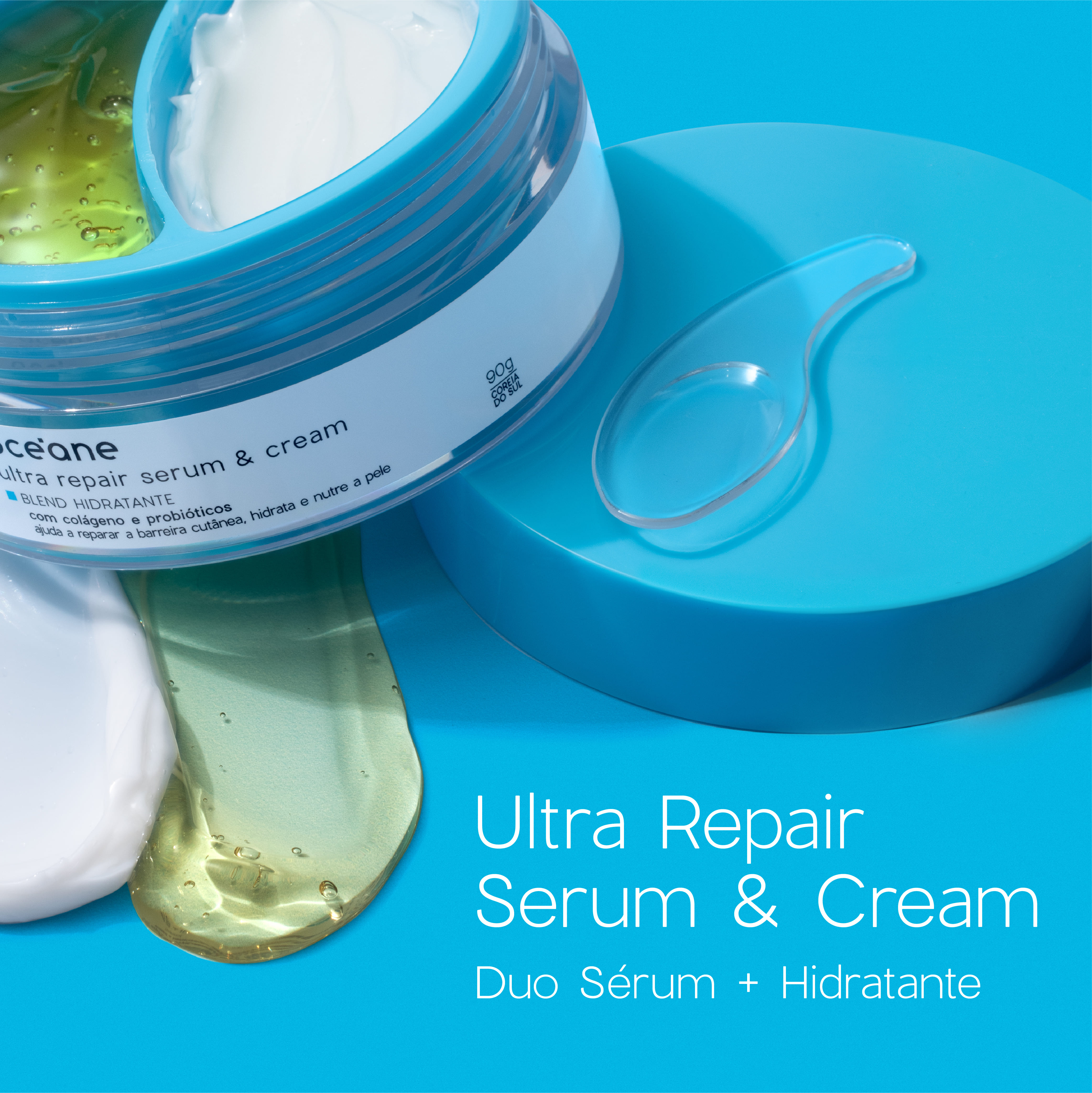 Duo Sérum e Creme Hidratante - Ultra Repair Serum And Cream 90g - Imagem 2