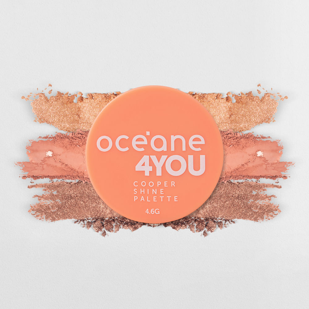 Trio de Sombras - Cooper Shine Palette 4you 4,6g