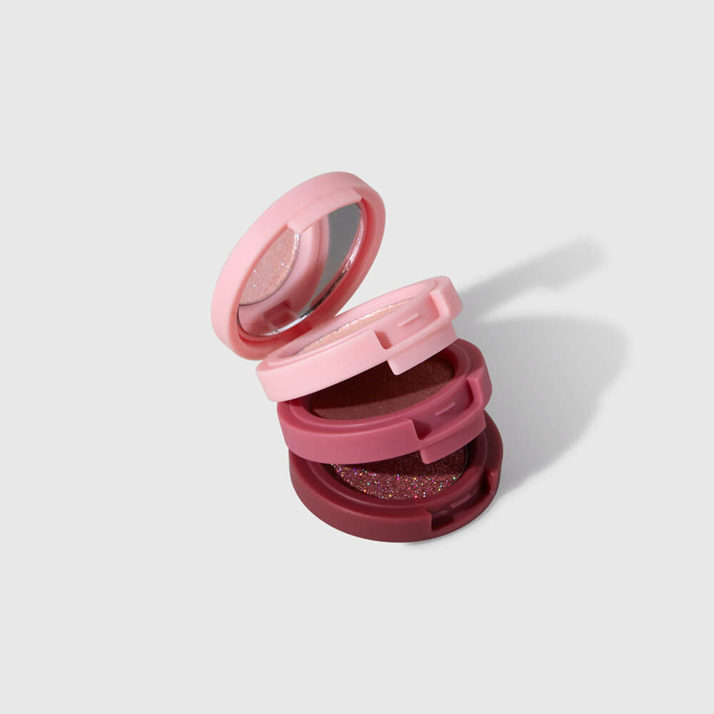 Trio de Sombras - Rose Sparkle Palette 4you 4,6g - Imagem 8