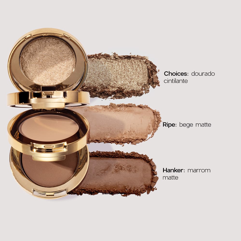 Trio de Sombras Nádia Tambasco By Océane - 3 To Go Palette Blast 7,8g - Imagem 4