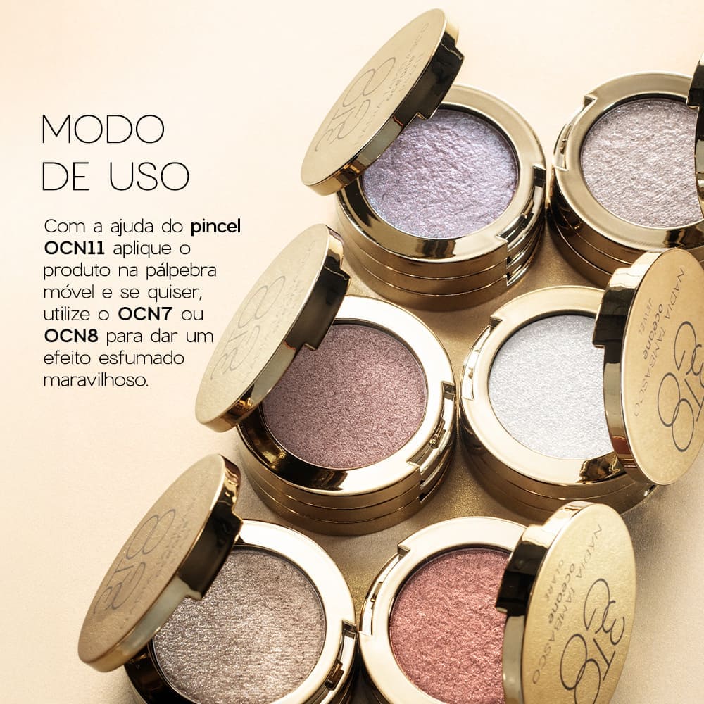 Kit Trio de Sombras 3 To Go Pallete Jewel + Mini Batom Sienna (2 Produtos) - Imagem 6