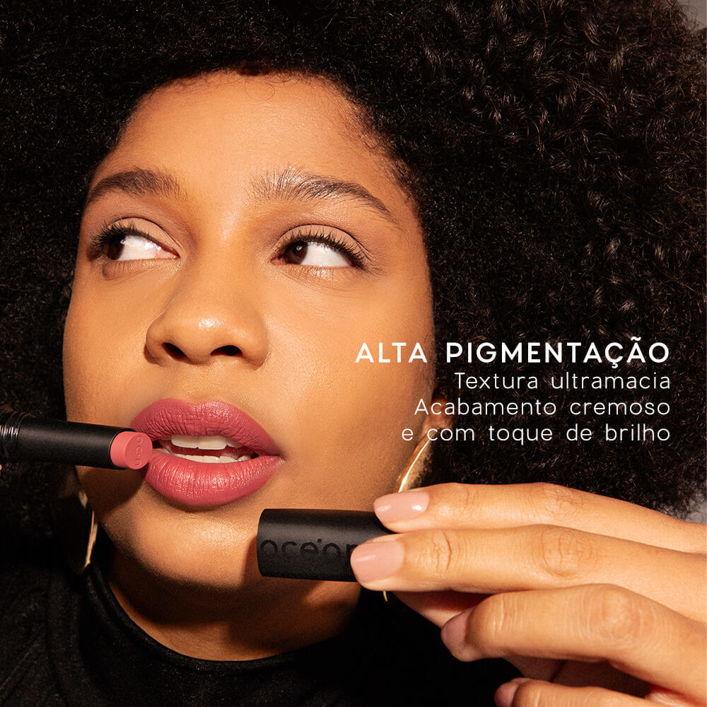 Kit Lápis de Contorno Labial Rosa + Batom Rosa Escuro Océane Edition (2 Produtos) - Imagem 7