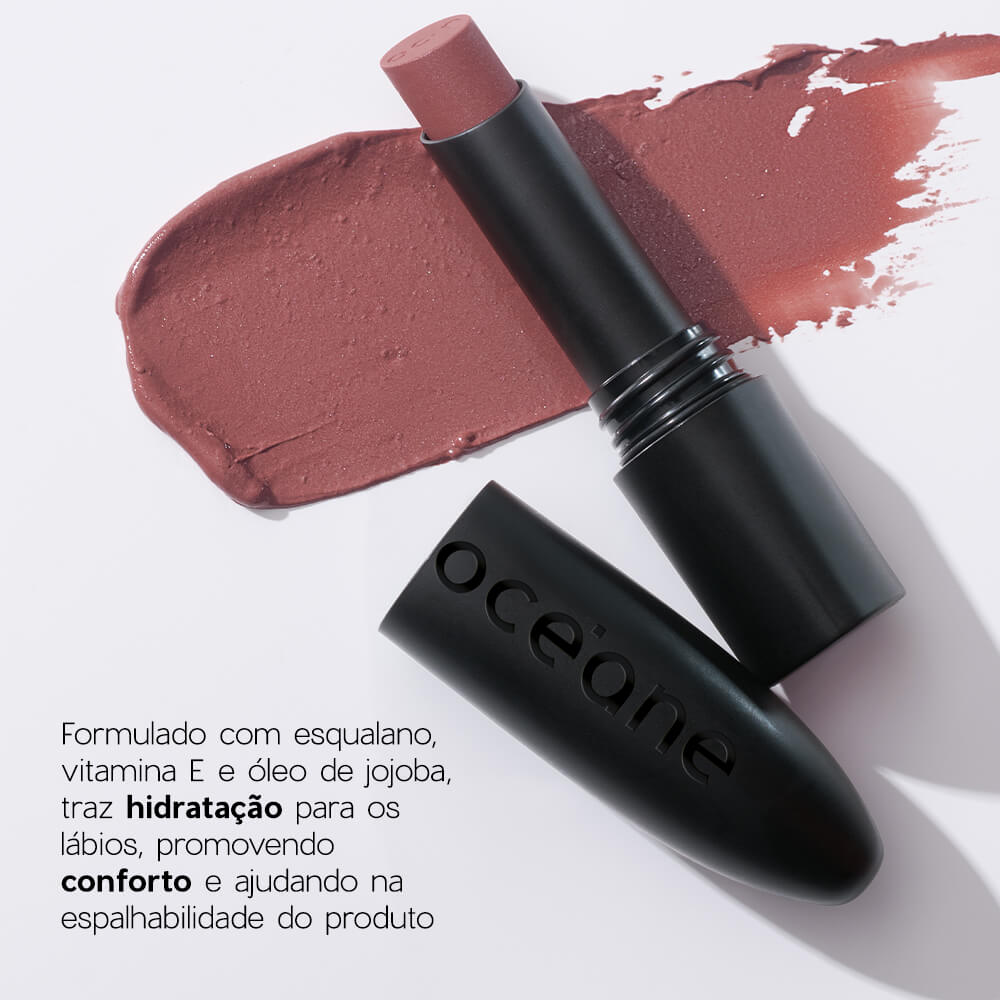 Kit Lápis de Contorno Labial Nude + Batom Rosa Claro Océane Edition (2 Produtos) - Imagem 8