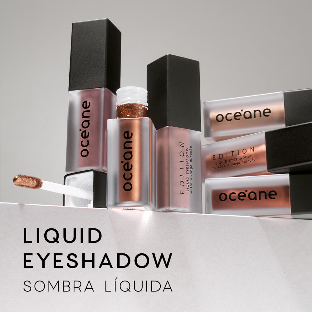 Kit Sombra Líquida Rosa Matte + Sombra Líquida Rosa Metalizada Océane Edition (2 Produtos) - Imagem 4