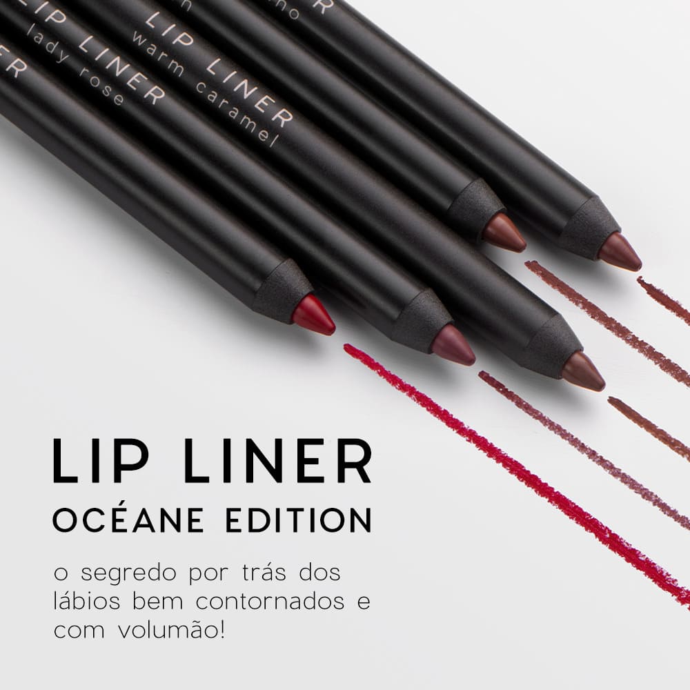 Lápis de Contorno Labial Marrom - Lip Liner Warm Caramel Océane Edition 1,2g - Imagem 2