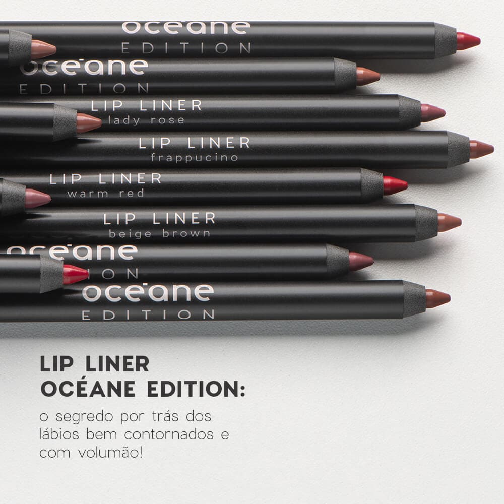 Kit Batom Líquido Vermelho + Lápis Labial Vermelho Océane Edition (2 Produtos) - Imagem 6