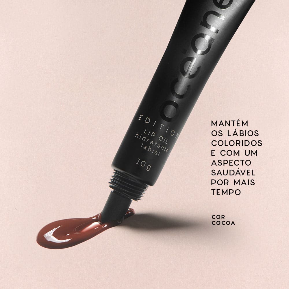 Kit Lip Oil Cocoa + Lápis Labial Marrom Océane Edition (2 Produtos) - Imagem 3