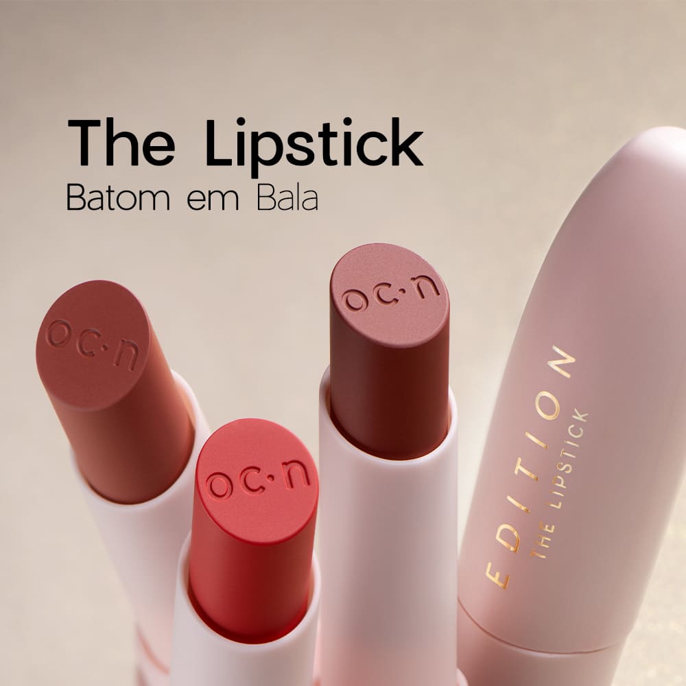 Kit Batom Nude + Lápis Labial Marrom Océane Edition (2 Produtos) - Imagem 2