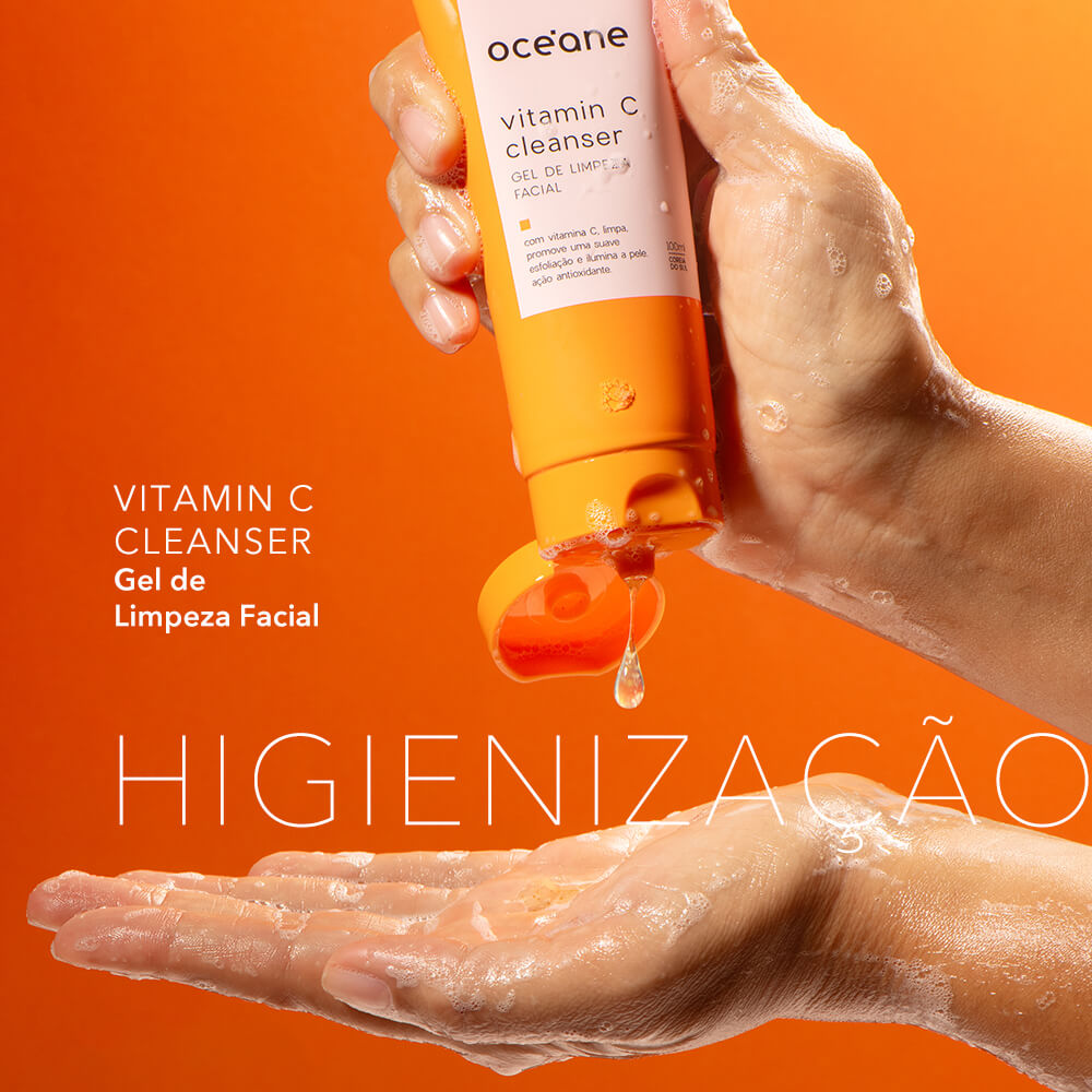 Kit Gel de Limpeza + Creme Hidratante Vitamina C (2 Produtos) - Imagem 2