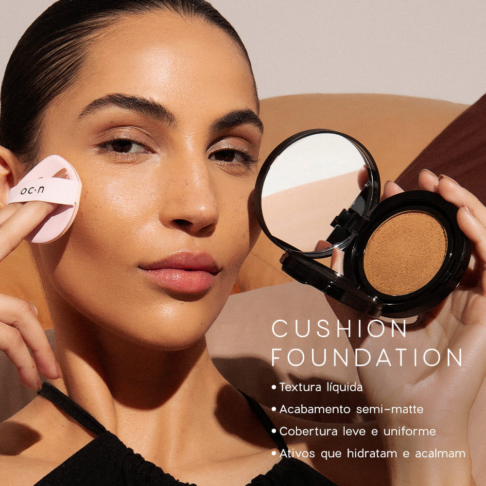 Base Líquida Média Semi-Matte - Cushion Foundation 40 Océane Edition 12g - Imagem 2