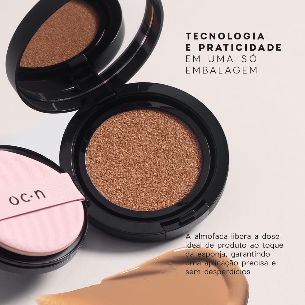 Base Líquida Média Semi-Matte - Cushion Foundation 40 Océane Edition 12g - Imagem 3