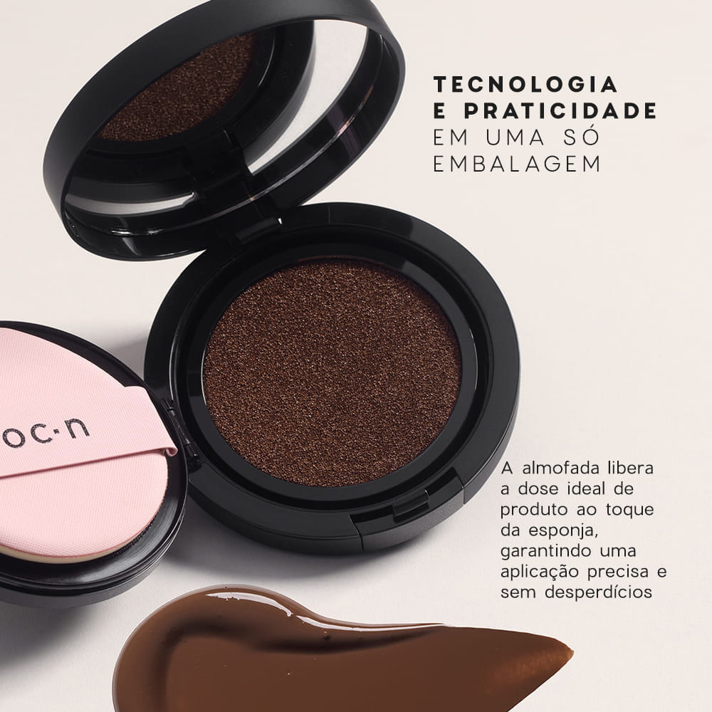 Base Líquida Escura Semi-Matte - Cushion Foundation 80 Océane Edition 12g - Imagem 3