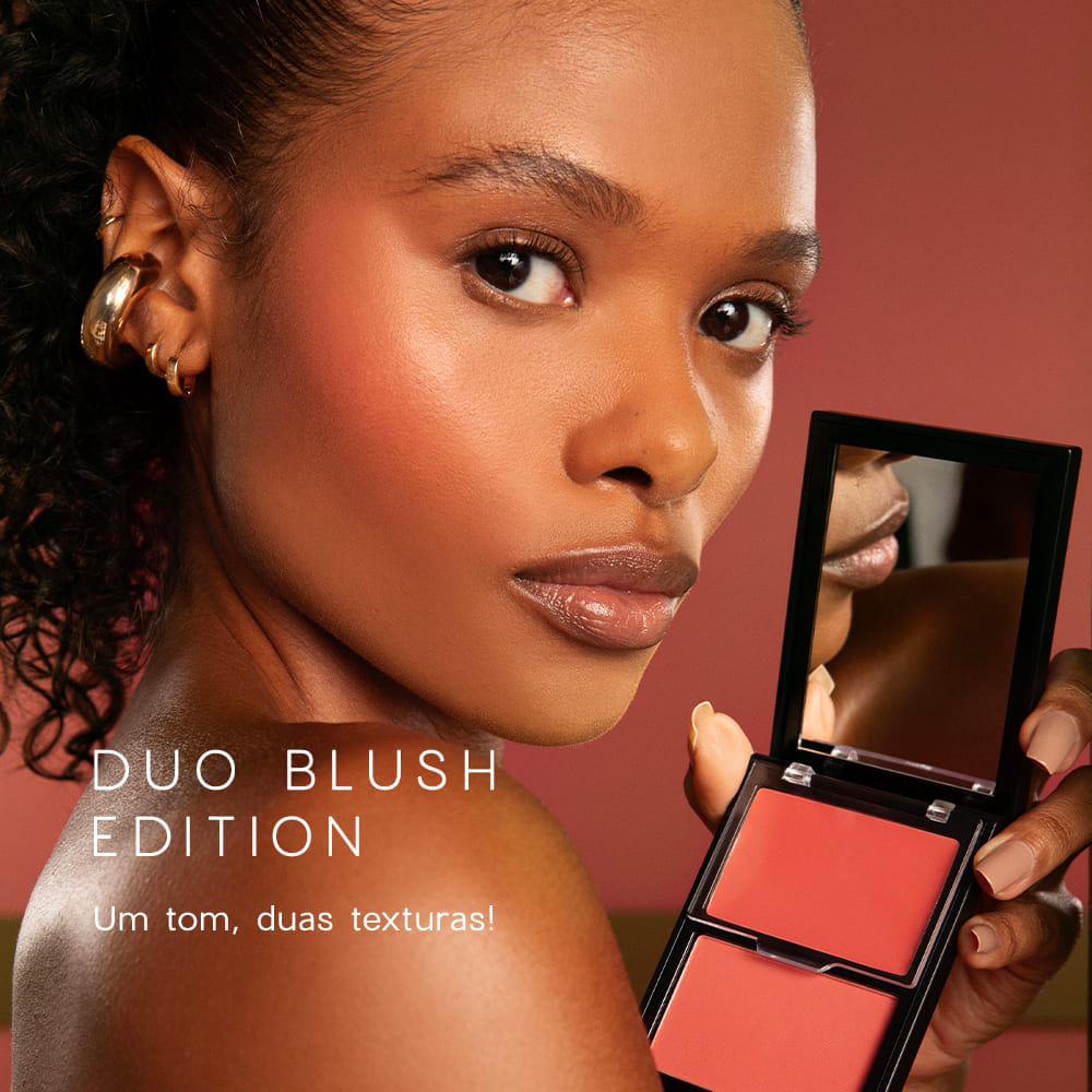 Blush Cremoso e em Pó Coral – Duo Blush Coral Paint Océane Edition 10,2g - Imagem 2