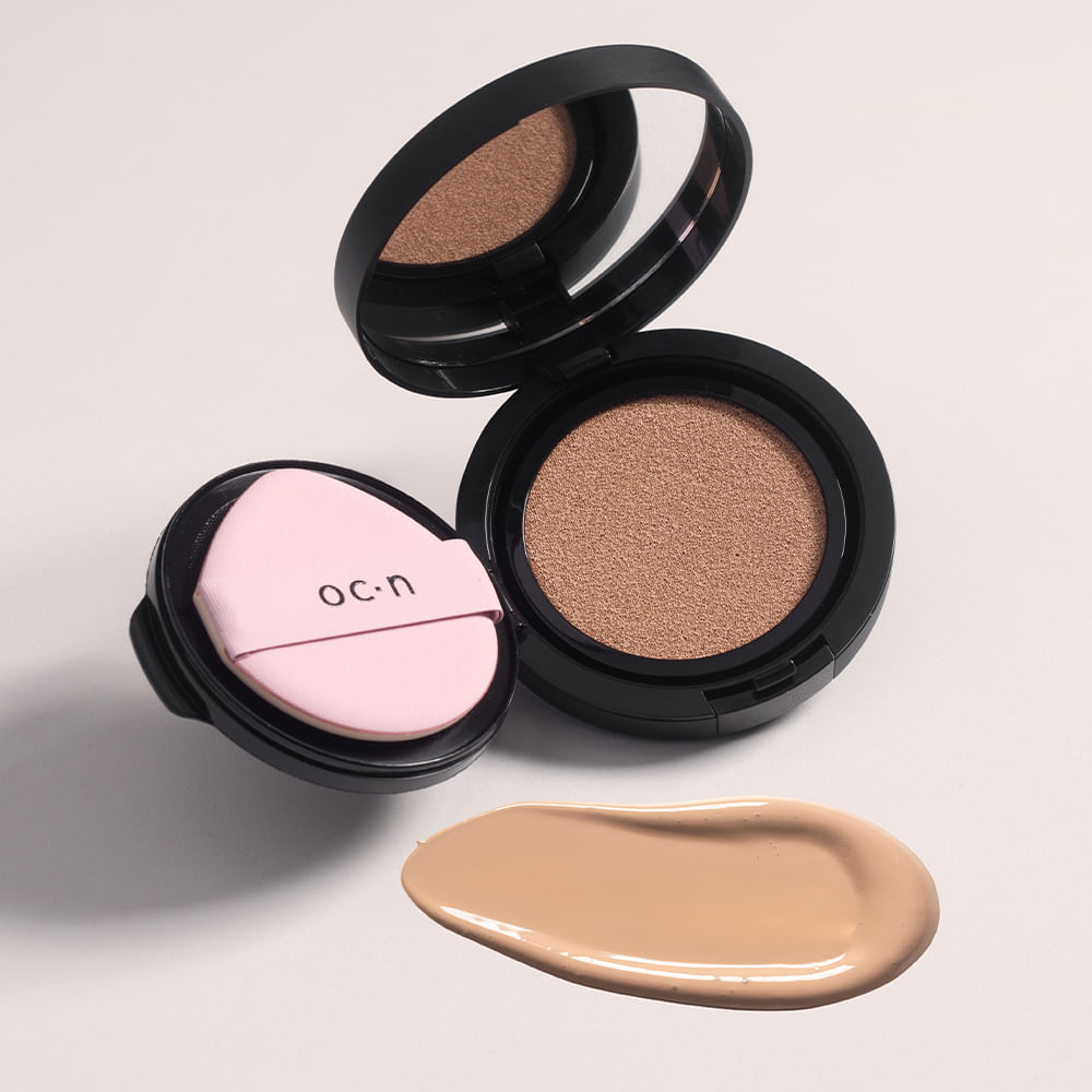 Kit Base Líquida Cushion 10 + Pó Compacto Porcelain Océane Edition (2 Produtos) - Imagem 2