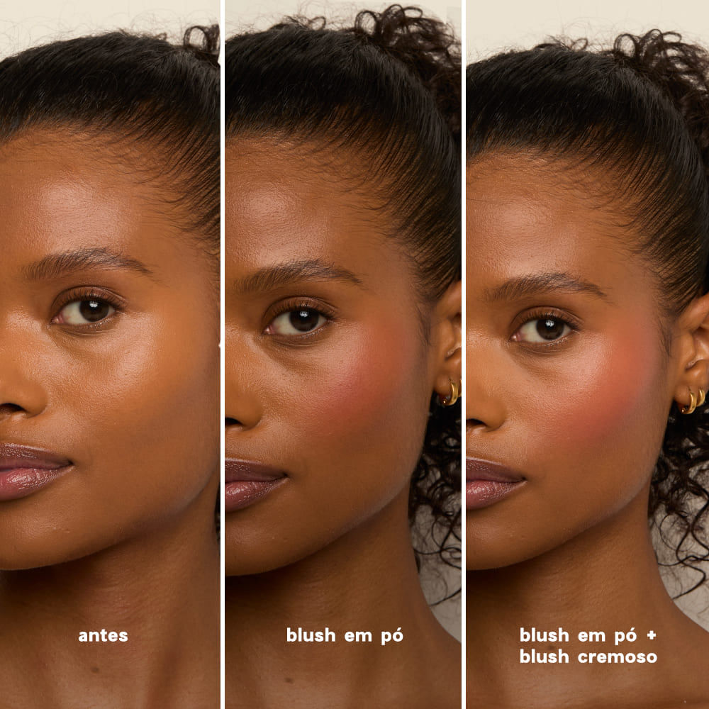 Kit Duo Blush Coral Paint + Batom Nude Pink Océane Edition (2 Produtos) - Imagem 5