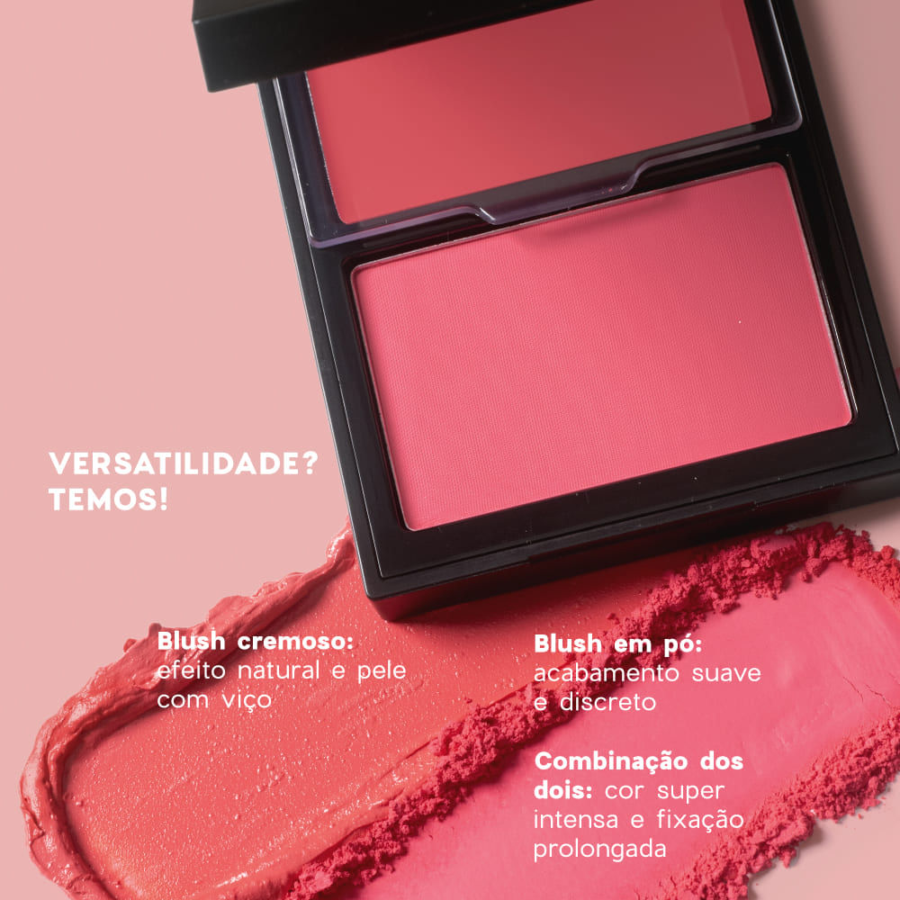 Kit Duo Blush Punch Paint + Batom Hibiscus Océane Edition (2 Produtos) - Imagem 3