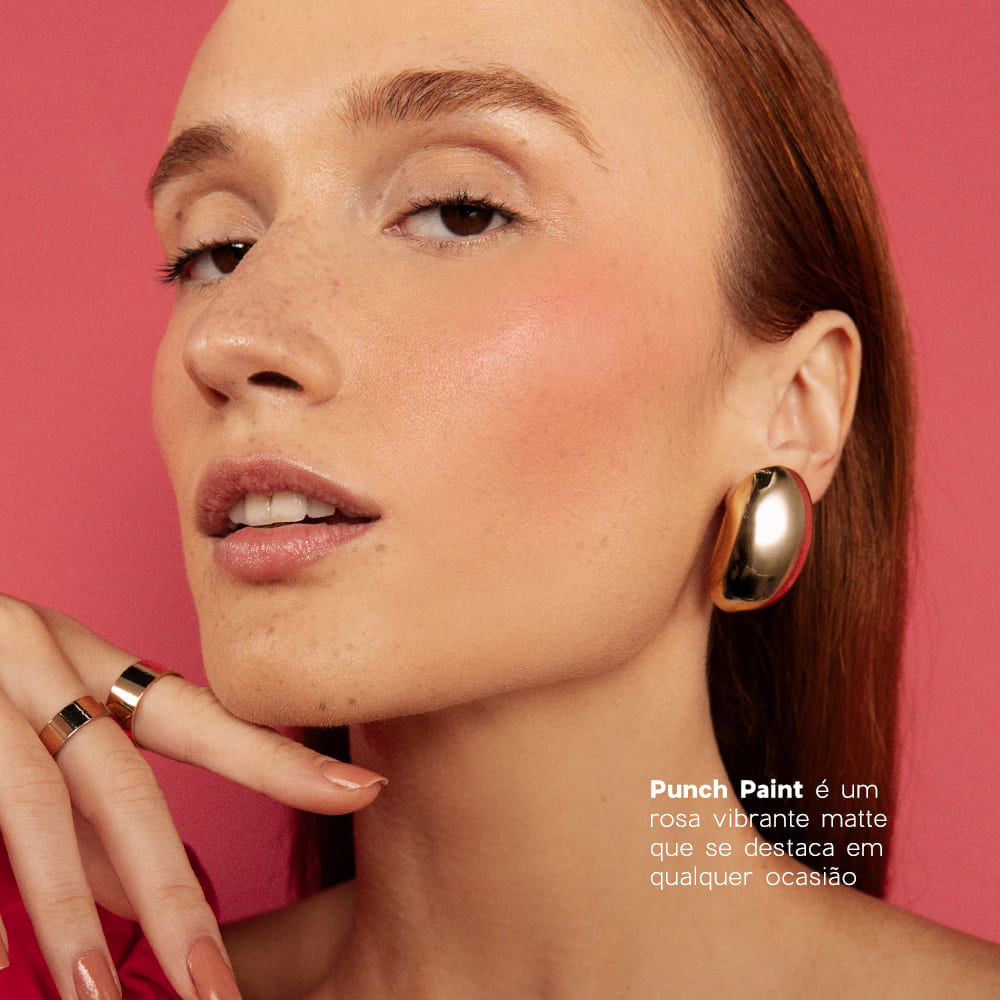 Kit Duo Blush Punch Paint + Batom Hibiscus Océane Edition (2 Produtos) - Imagem 4