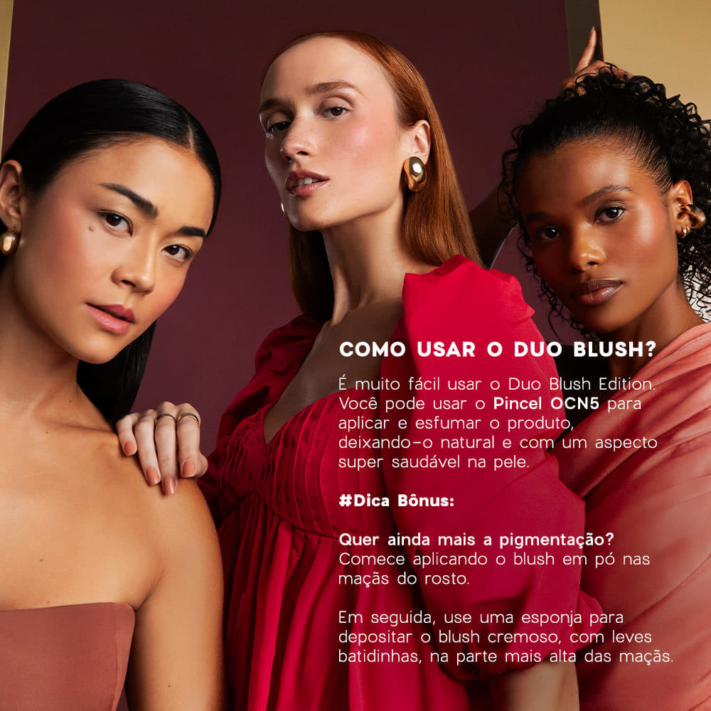 Kit Duo Blush Punch Paint + Batom Hibiscus Océane Edition (2 Produtos) - Imagem 6