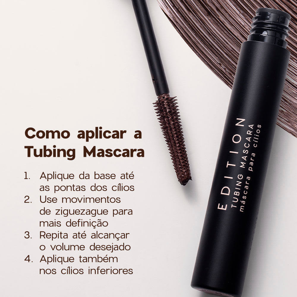 Máscara para Cílios Marrom - Tubing Mascara Brown Océane Edition 6g - Imagem 7