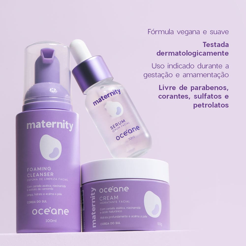 Hidratante Facial para Gestantes - Maternity Cream 50g - Imagem 4