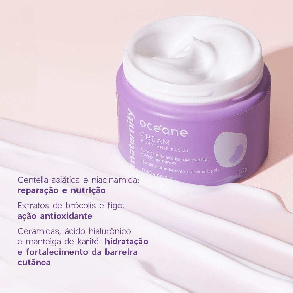 Hidratante Facial para Gestantes - Maternity Cream 50g - Imagem 6