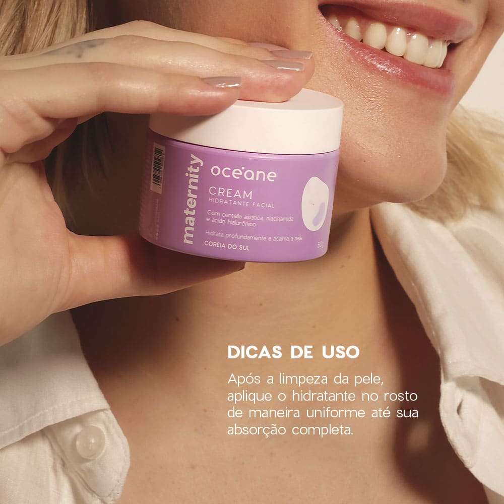 Hidratante Facial para Gestantes - Maternity Cream 50g - Imagem 7