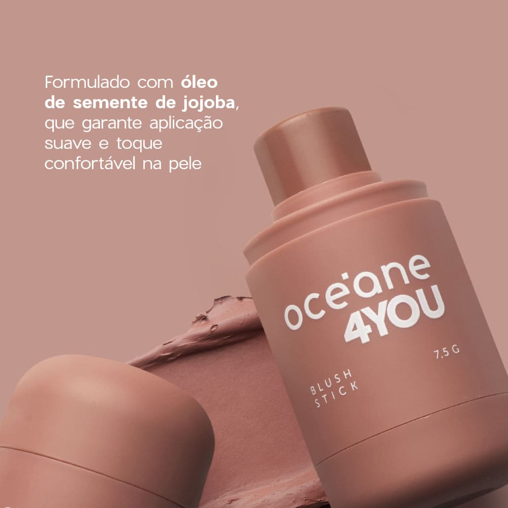 Blush em Bastão Nude - Blush Stick Picnic 4you - Imagem 8
