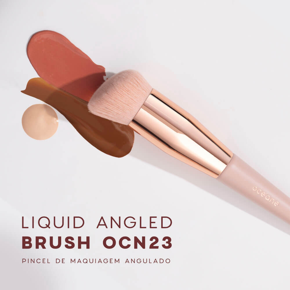Pincel de Maquiagem Angulado - Liquid Angled Brush Ocn23 - Imagem 2