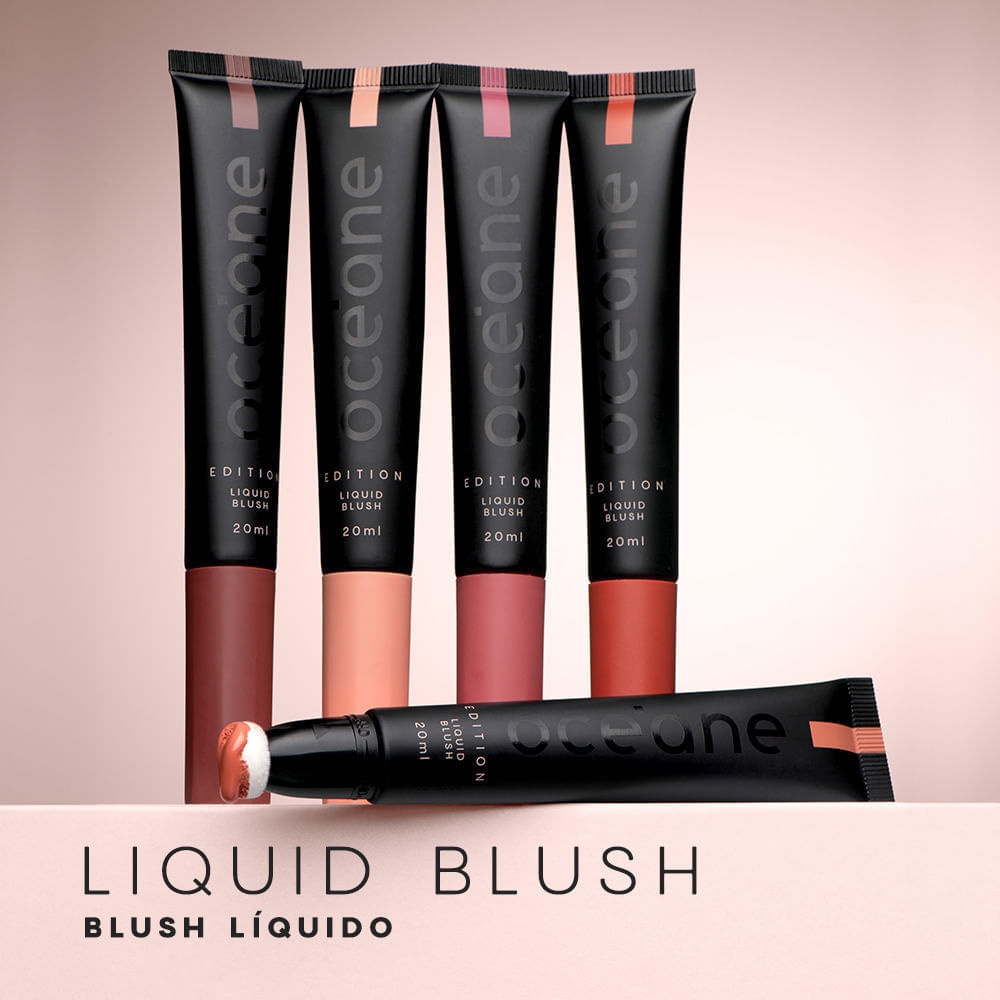 Blush Liquido Rosa Escuro - Liquid Blush Raspberry Océane Edition 20ml - Imagem 3