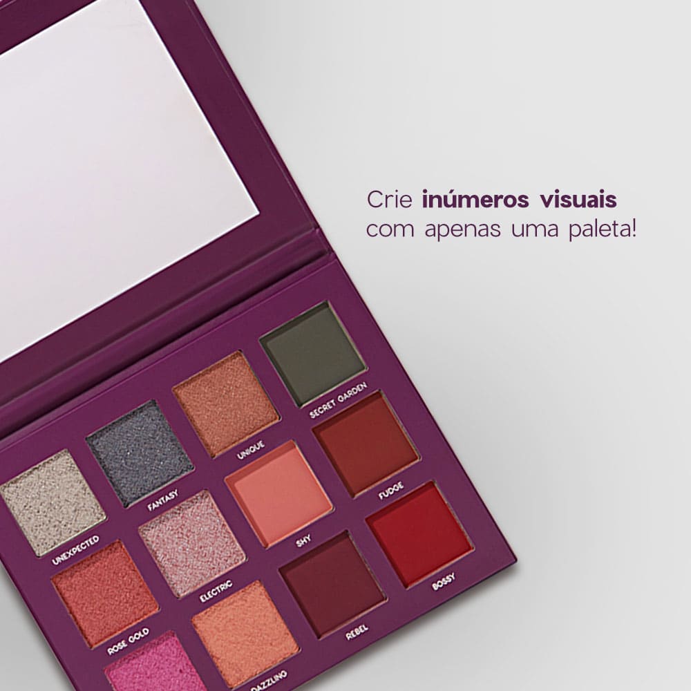 Paleta de Sombras - 12 Shades Océane Purple 26,5g - Imagem 2
