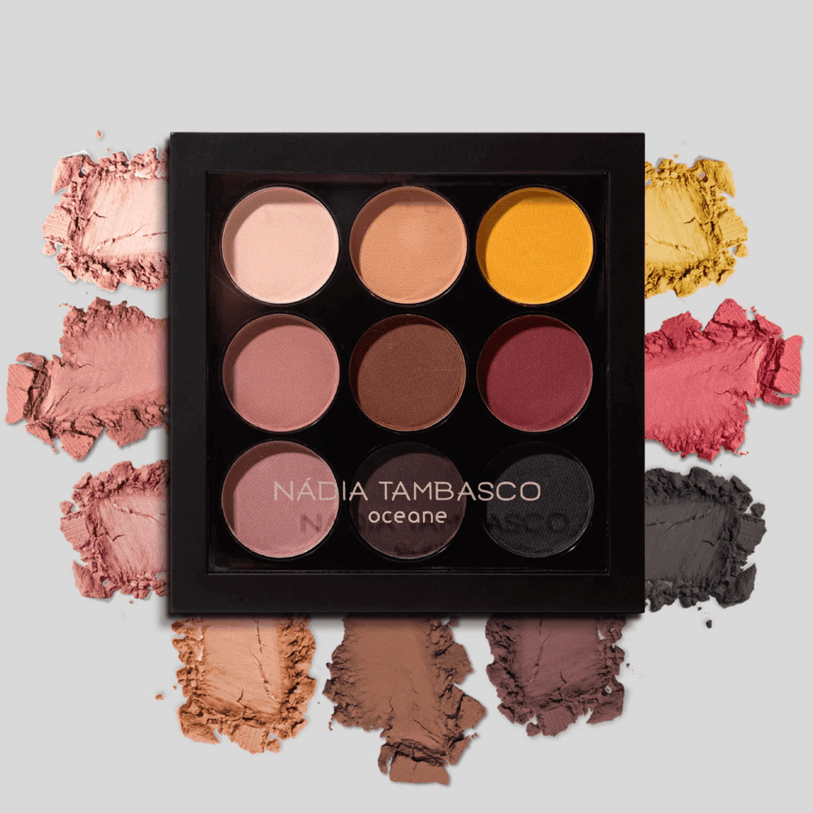 Paleta de Sombras Nádia Tambasco By Océane - To Go Matte 7,2g - Imagem 2
