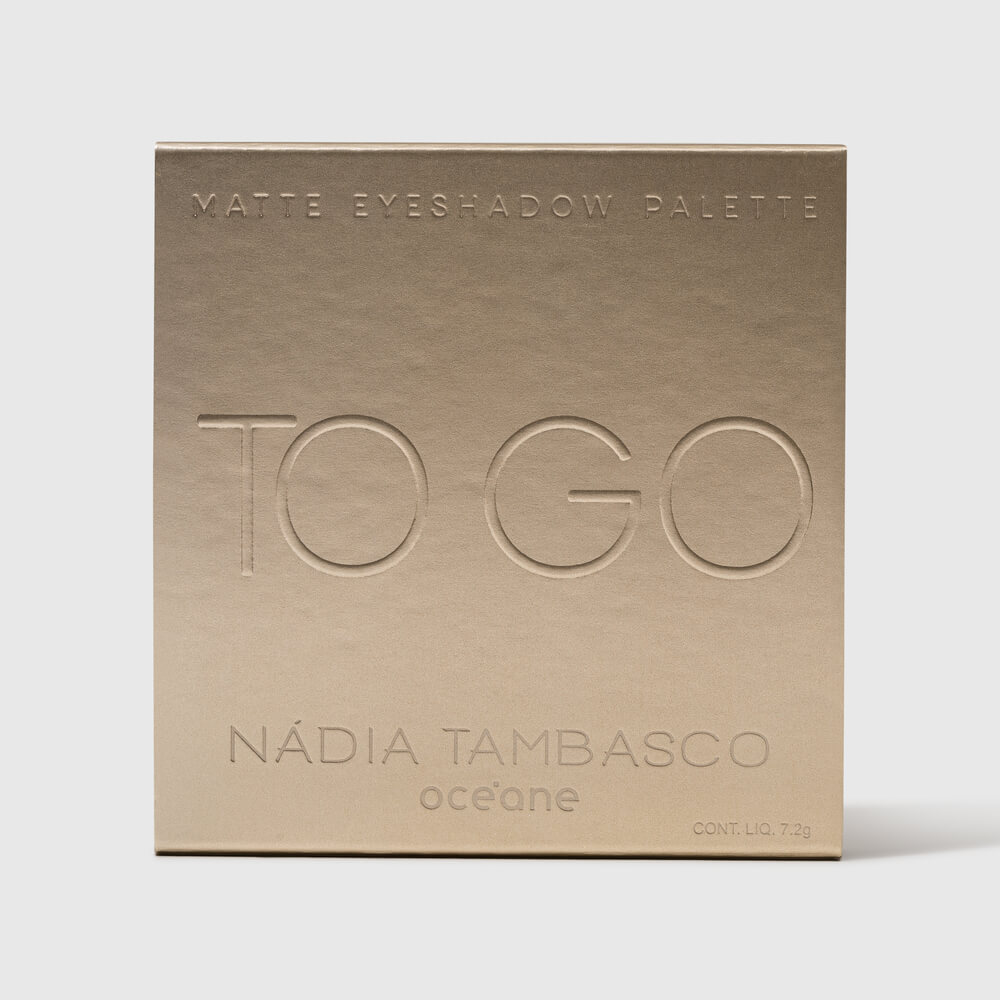 Paleta de Sombras Nádia Tambasco By Océane - To Go Matte 7,2g - Imagem 8