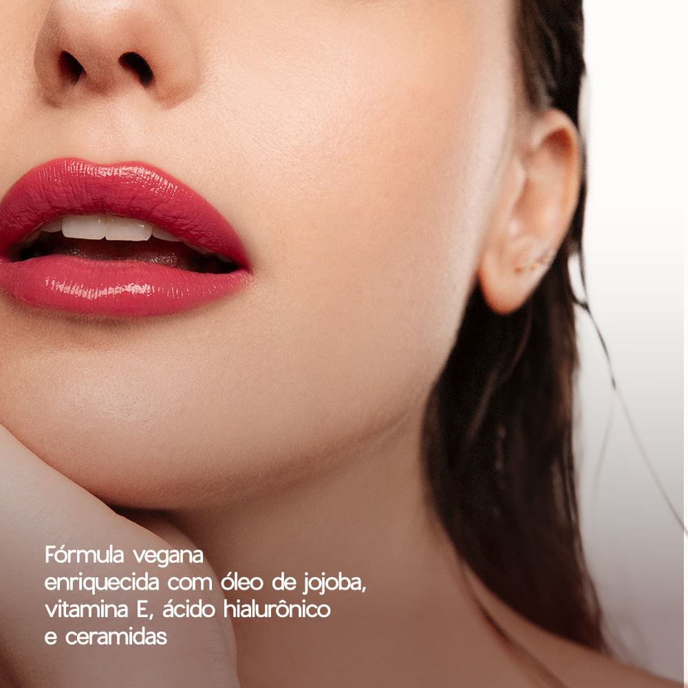 Bálsamo Labial Rosa - Soft Kiss Balm Lovely Océane Edition 3,2g - Imagem 5