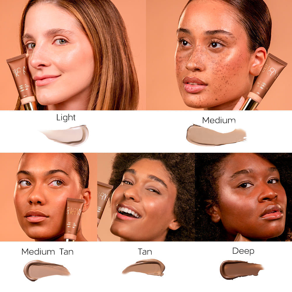 Primer Iluminador Facial Claro Nádia Tambasco By Océane - Glow Skin Light 30ml - Imagem 4