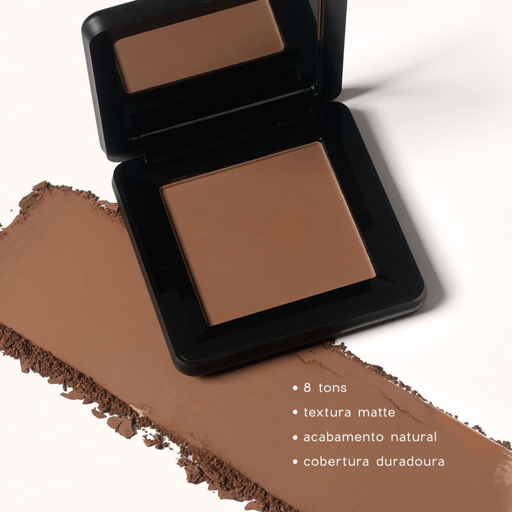 Pó Compacto Escuro - Compact Powder Mocha Océane Edition 8,5g - Imagem 2