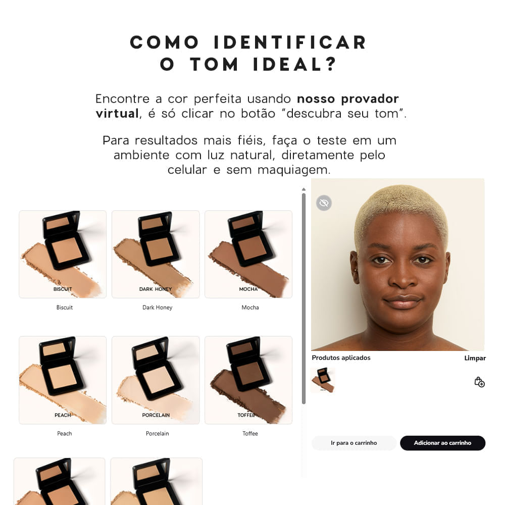 Pó Compacto Escuro - Compact Powder Mocha Océane Edition 8,5g - Imagem 8