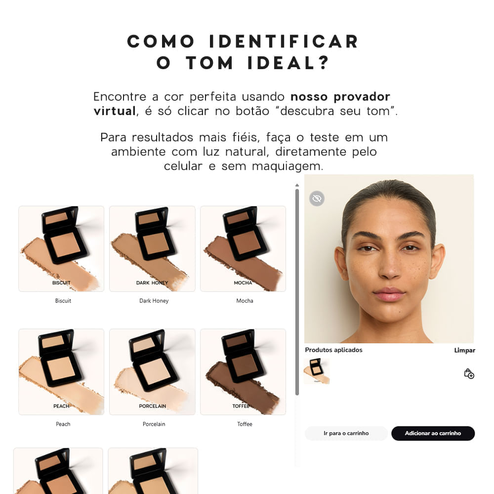 Pó Compacto Médio - Compact Powder Warm Beige Océane Edition 8,5g - Imagem 8