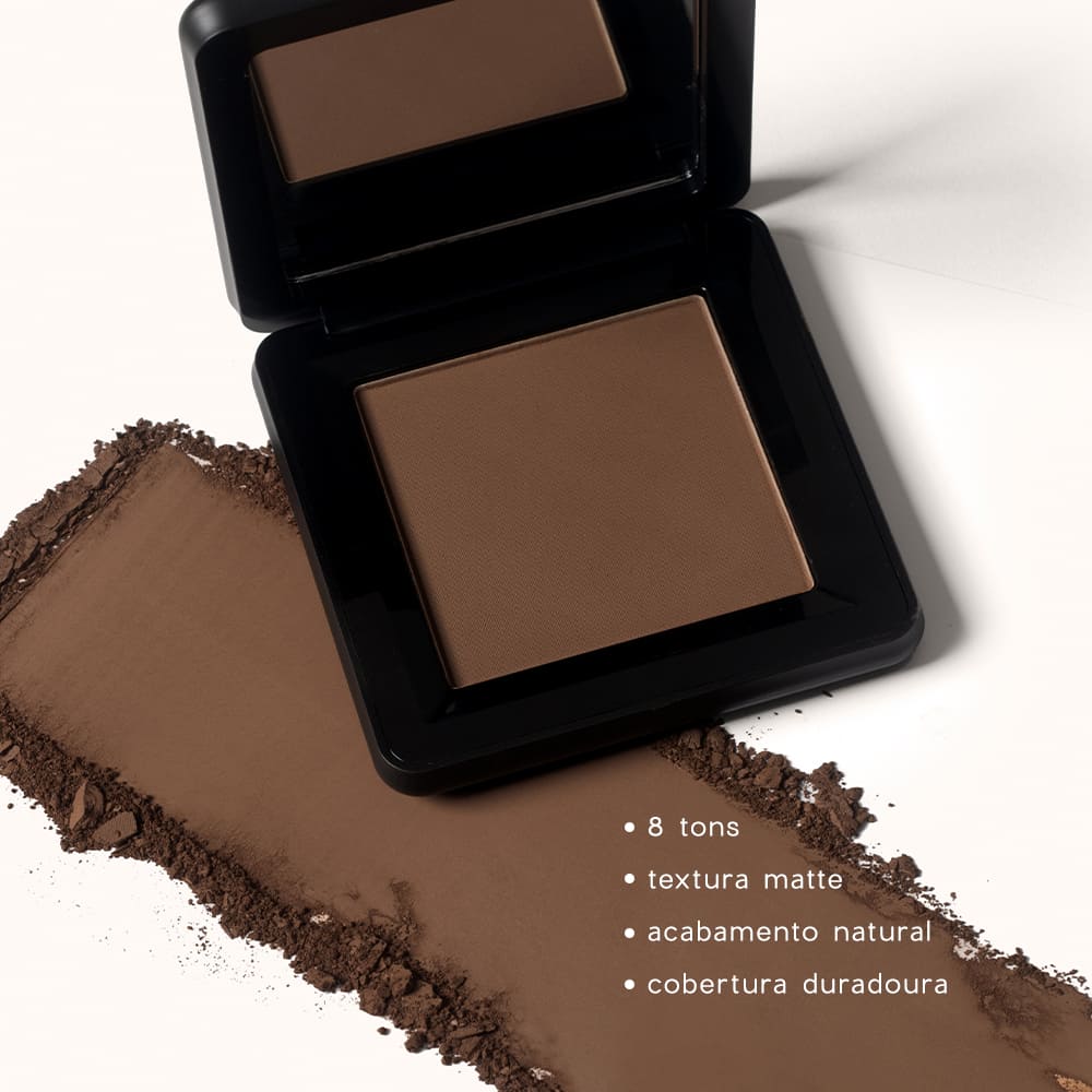 Pó Compacto Escuro - Compact Powder Toffee Océane Edition 8,5g - Imagem 2