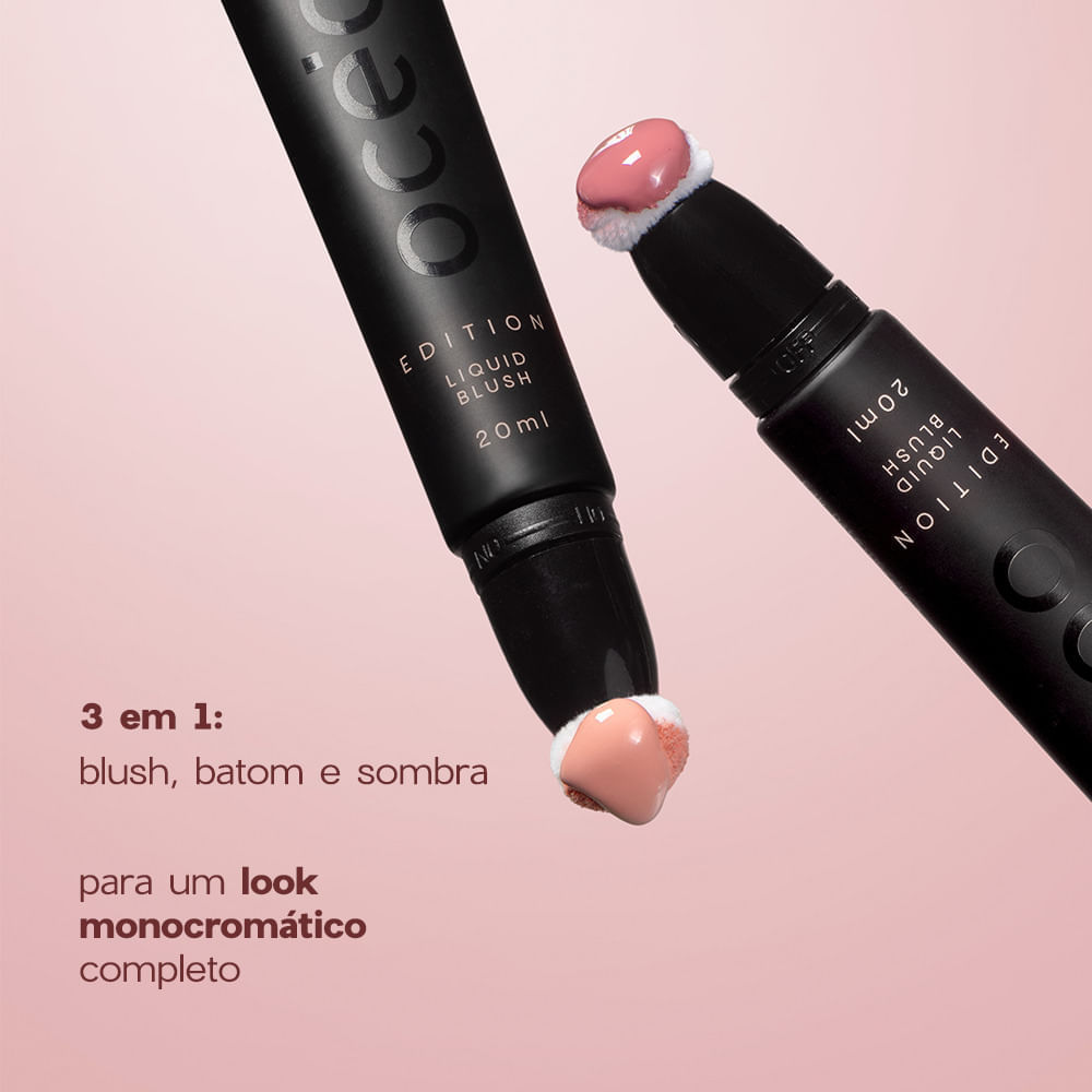 Blush Liquido Nude Rosado - Liquid Blush Lychee Océane Edition 20ml - Imagem 6